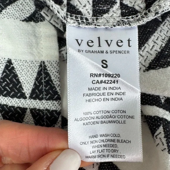 Velvet by Graham & Spencer Caftan, Size Small, Like New - Picture 9 of 10